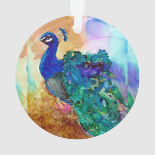 Prachtvoller Pfau Ornament