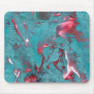 Prachtvoller, wirbeliger Marmor Mousepad
