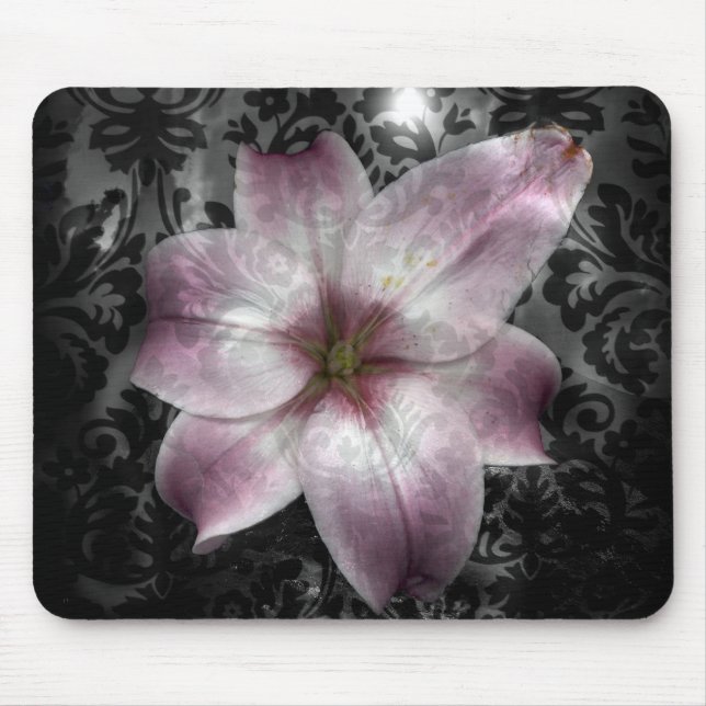 Prachtvolles Geheimnis (BlumenMousepad) Mousepad (Vorne)