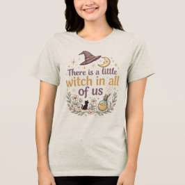 Practical Magic Little Witch Damen Tri-Blend T-Shi Shirt