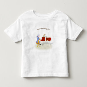 "Practice Maintains Perfect" Mozart Piano spielen Kleinkind T-shirt
