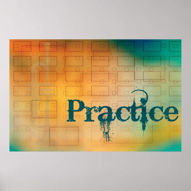 Practice Poster - Trumpet (Vorne)