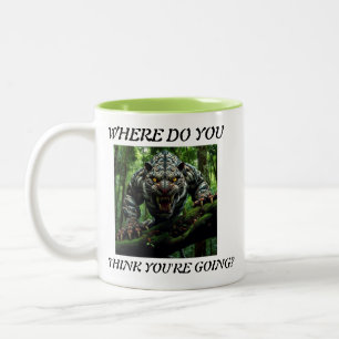 Prädatoralarm Zweifarbige Tasse