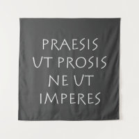 Praesis ut prosis ne ut imperntuis