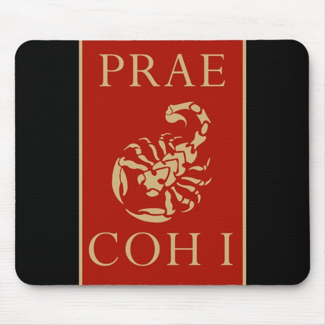 Praetorian Schutz-Standard - römische Mousepad (Vorne)