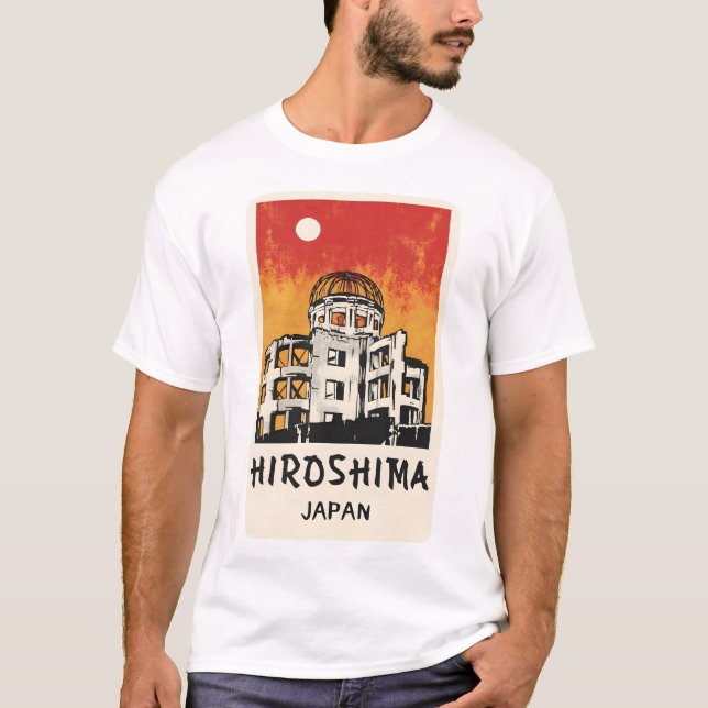 Präfektur Hiroshima T-Shirt (Vorderseite)