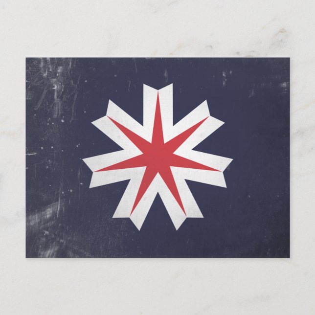 Präfektur Hokkaido Postkarte (Vorderseite)