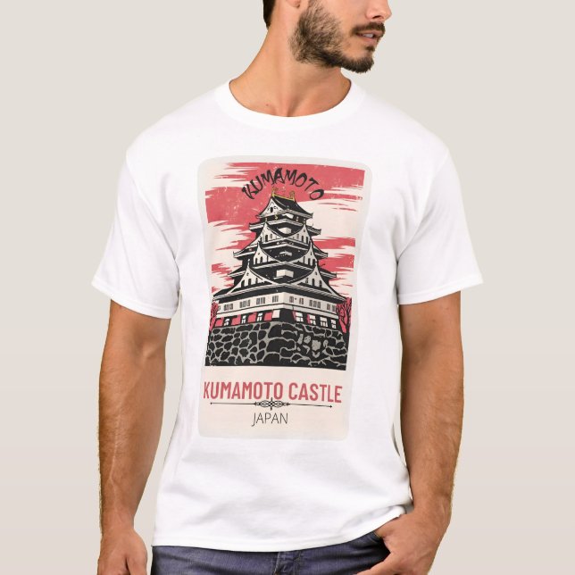 Präfektur Kumamoto T-Shirt (Vorderseite)