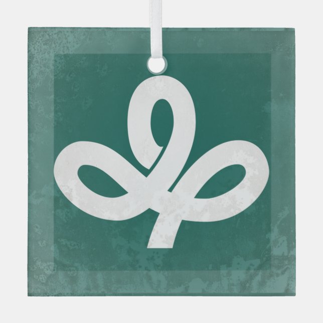 Präfektur Miyagi Ornament Aus Glas (Vorderseite)
