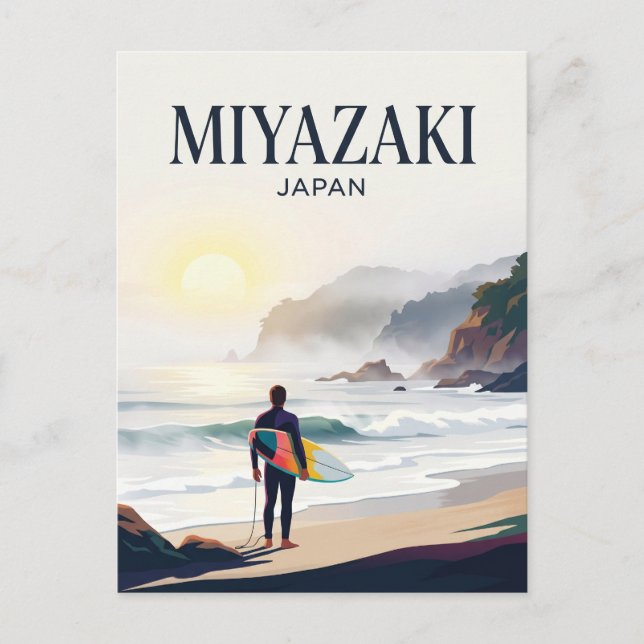 Präfektur Miyazaki Japan Postkarte (Vorderseite)