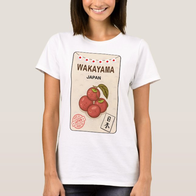 Präfektur Wakayama T-Shirt (Vorderseite)
