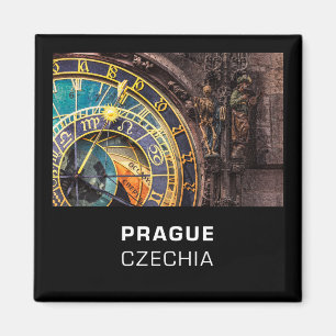 Prag 003D - Astronomische Uhr Magnet