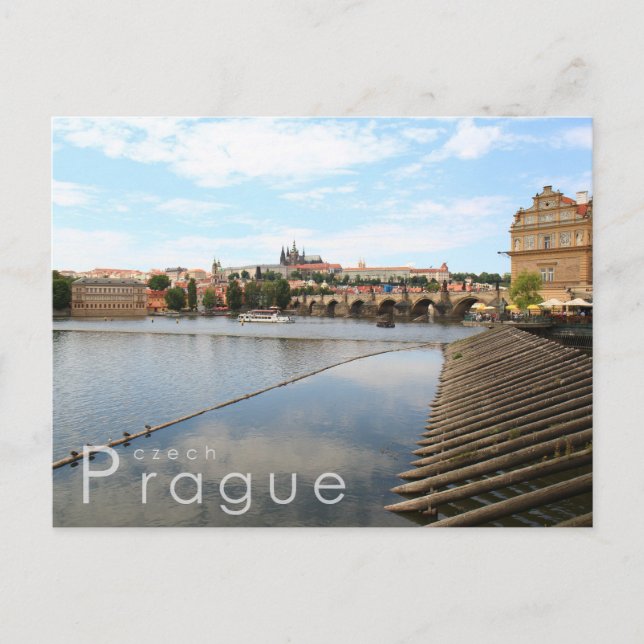 Prag 004, Tschechische Foto Postkarte (Vorderseite)