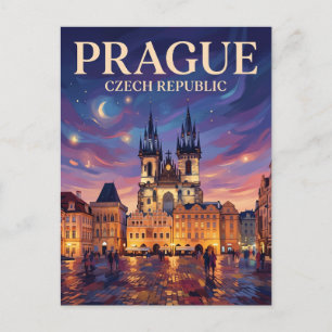 Prag Altstädter Ring Tschechien Postkarte