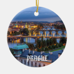Prag Anpassbare Weihnachten Keramik Ornament