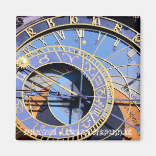 Prag, Astronomische Uhr (Kühlschrankmagnet) Magnet