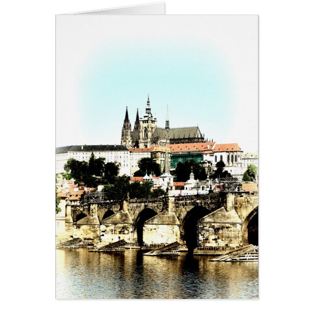 Prag, Burg Hradčany, Karlsbrücke / Tschechien (Vorne)