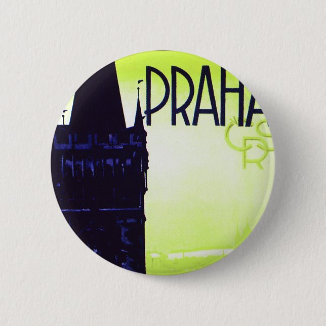 Prag Button (Vorderseite)