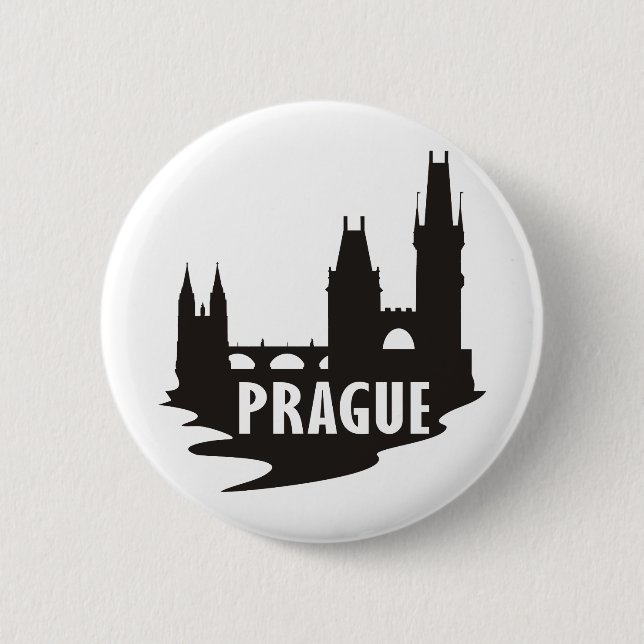 Prag Button (Vorderseite)