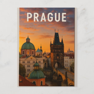 Prag – Die Stadt der hundert Türme Postkarte