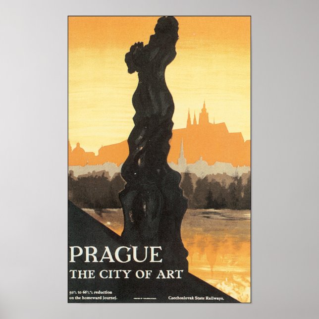 Prag, Die Stadt der Kunst Poster (Vorne)