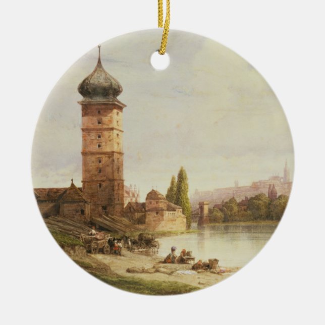 Prag, die Tschechoslowakei Keramik Ornament (Vorne)