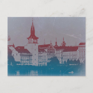 Prag Goldene Stadt Postkarte