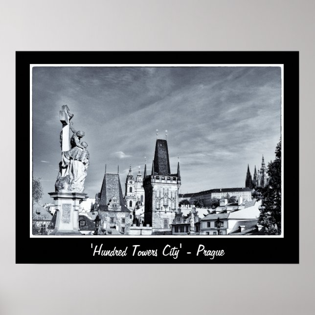 Prag - Hundert Türme Stadt (Poster) Poster (Vorne)
