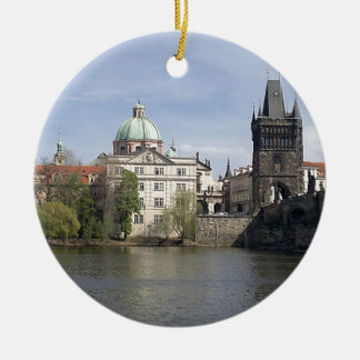 Prag im Früjahr Keramikornament