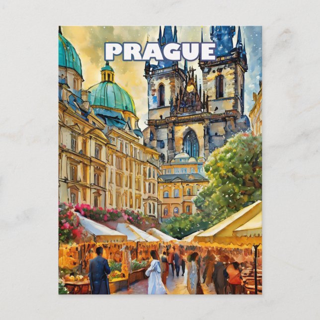 Prag, Joyau Postkarte (Vorderseite)