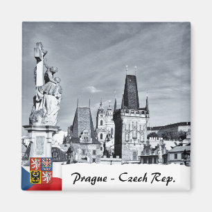 Prag Magnet, Karlsbrücke, Türme Magnet