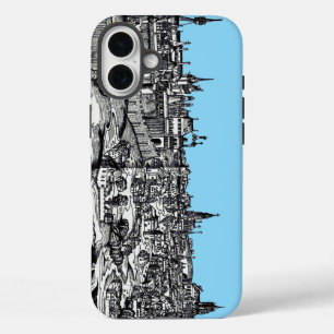 Prag mittelalterliche Hauptstadt der Tschechischen iPhone 16 Plus Hülle