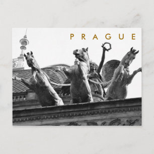 Prag - Nationaltheater Postkarte