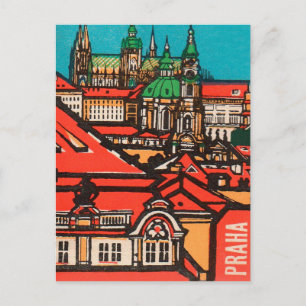 Prag Postkarte