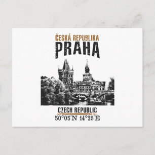 Prag Postkarte