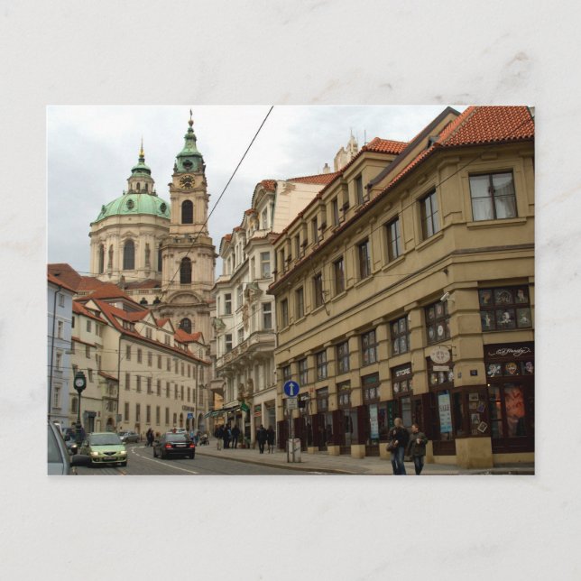 Prag Postkarte (Vorderseite)