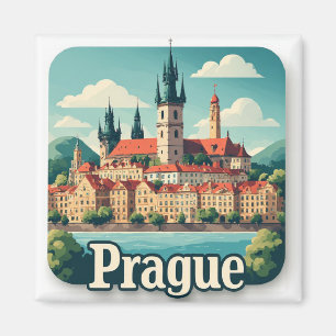Prag Reise-Kollektion Magnet