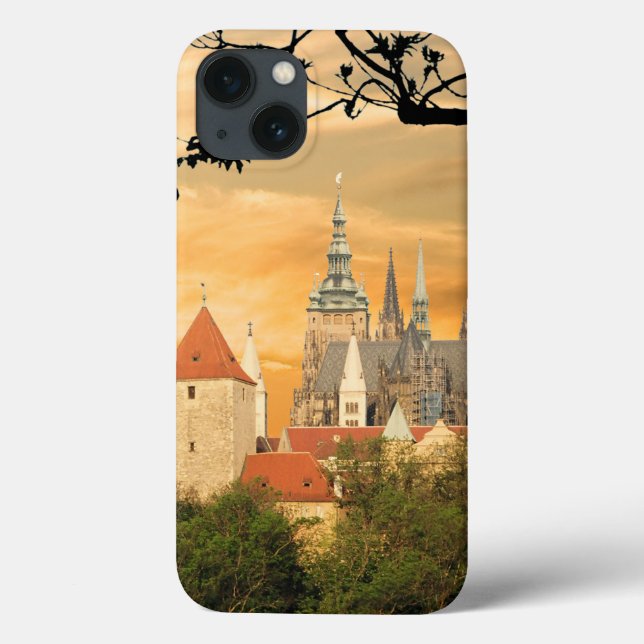 Prag-Schloss-Morgen Case-Mate iPhone Hülle (Rückseite)