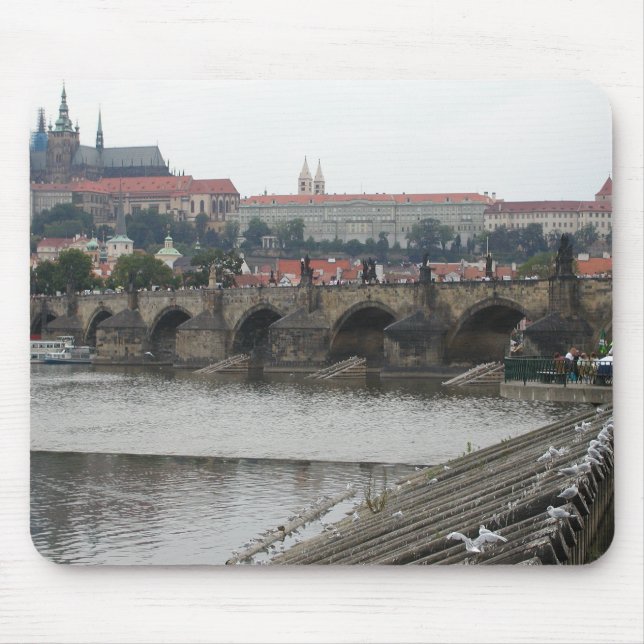 Prag-Schloss Mousepad (Vorne)