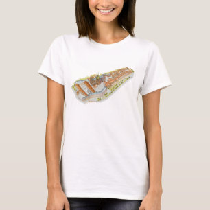 Prag-Schloss. Tschechische Republik Prags T-Shirt