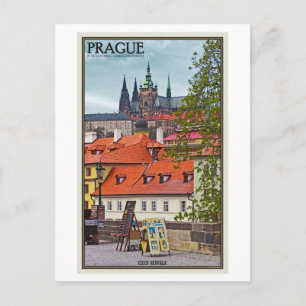 Prag - St.-Veits-Dom Postkarte