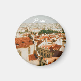 Prag Stadtansicht Souvenir Magnet