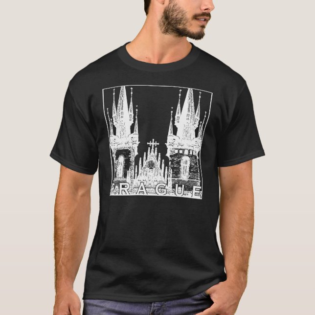 Prag T-Shirt (Vorderseite)