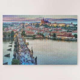Prag Tschechien Charles Bridge Travel Foto Puzzle