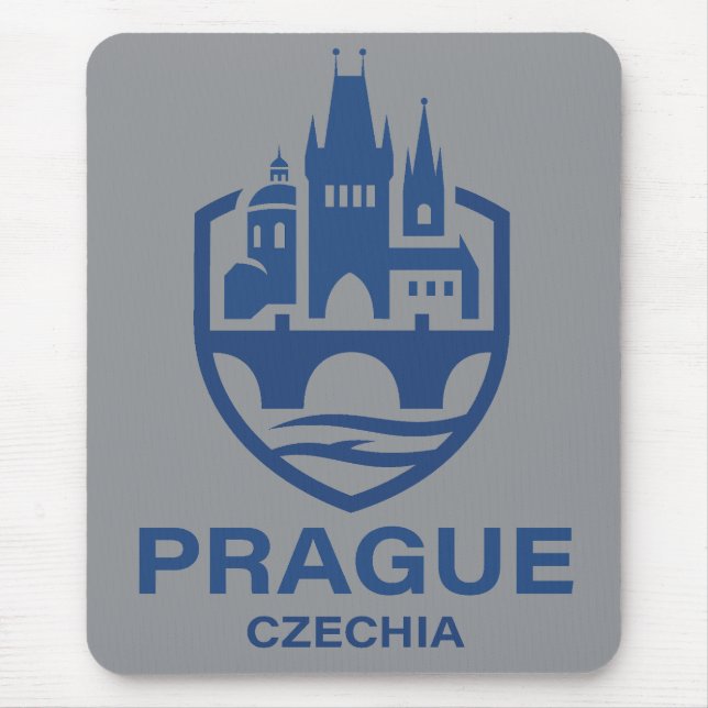 Prag Tschechien Europa Mousepad (Vorne)