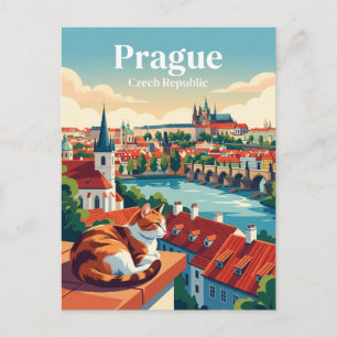 Prag Tschechien Postkarte