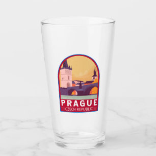 Prag Tschechien Reise Kunst Vintage Glas