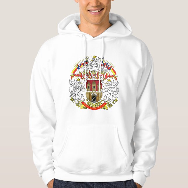 Prag, tschechisch hoodie (Vorderseite)