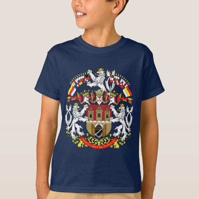 Prag, tschechisch T-Shirt (Vorderseite)