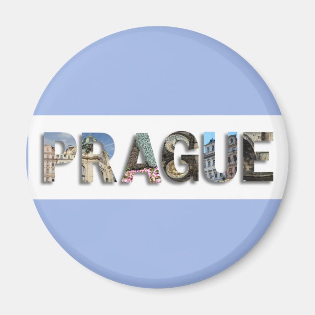 Prag Tschechische Republik Foto Magnet (Vorne)